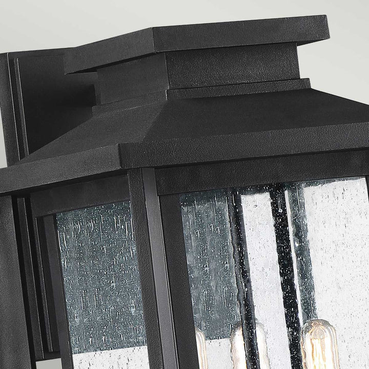 Norlys Wakefield 3 Wall Lantern - Large QZ-WAKEFIELD-L-TBK Earth Black