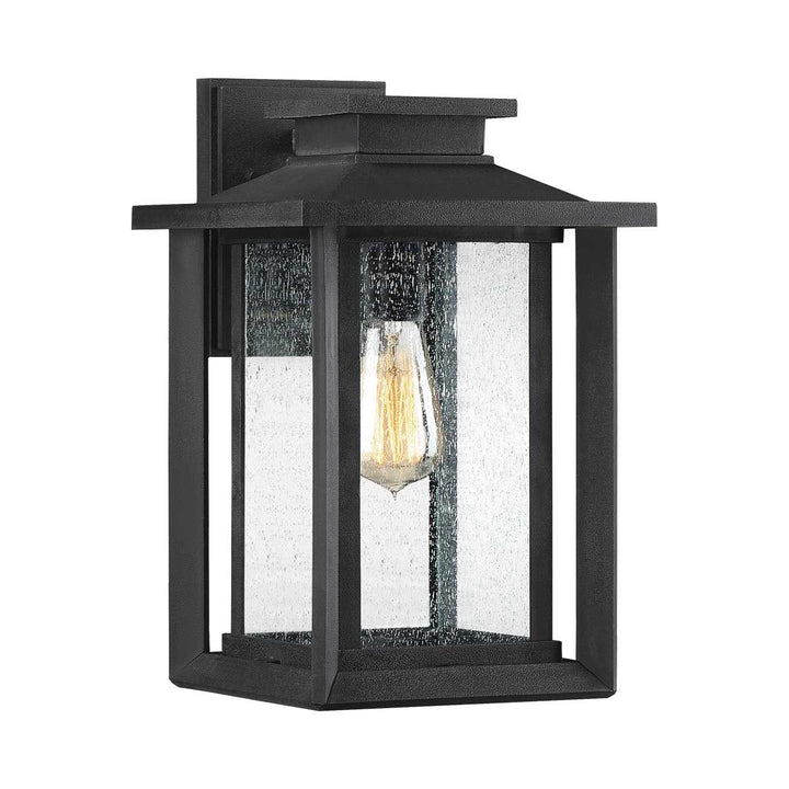 Norlys Wakefield 1 Wall Lantern - Medium QZ-WAKEFIELD-M-TBK Earth Black