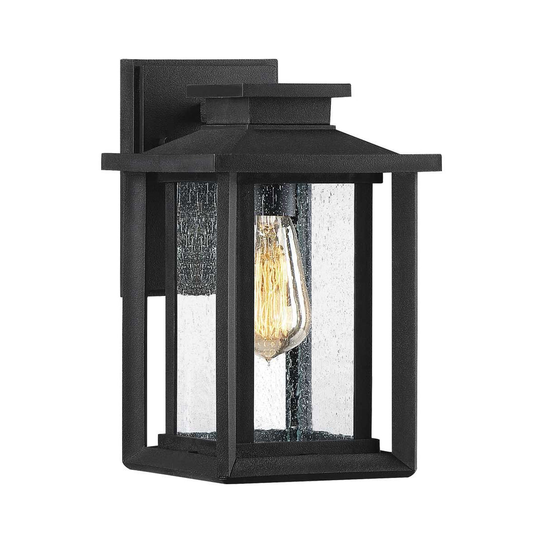Norlys Wakefield 1 Wall Lantern - Small QZ-WAKEFIELD-S-TBK Earth Black