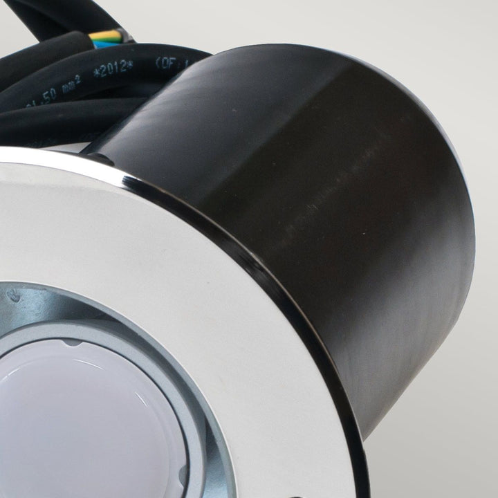 Elstead Lighting Rena Round 1 Light Inground Light Stainless Steel    RENA-ROUND-SS Stainless Steel