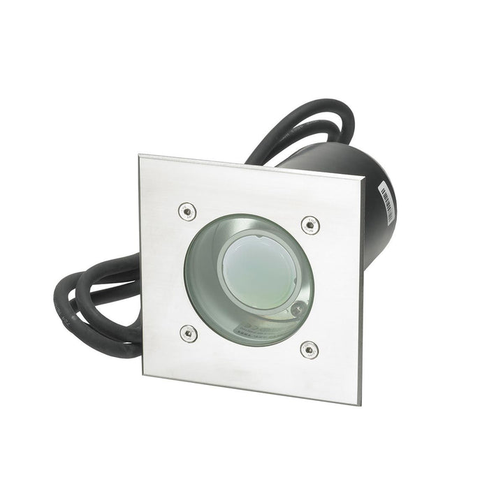 Elstead Lighting Rena Square 1 Light Inground Light Stainless Steel    RENA-SQUARE-SS Stainless Steel