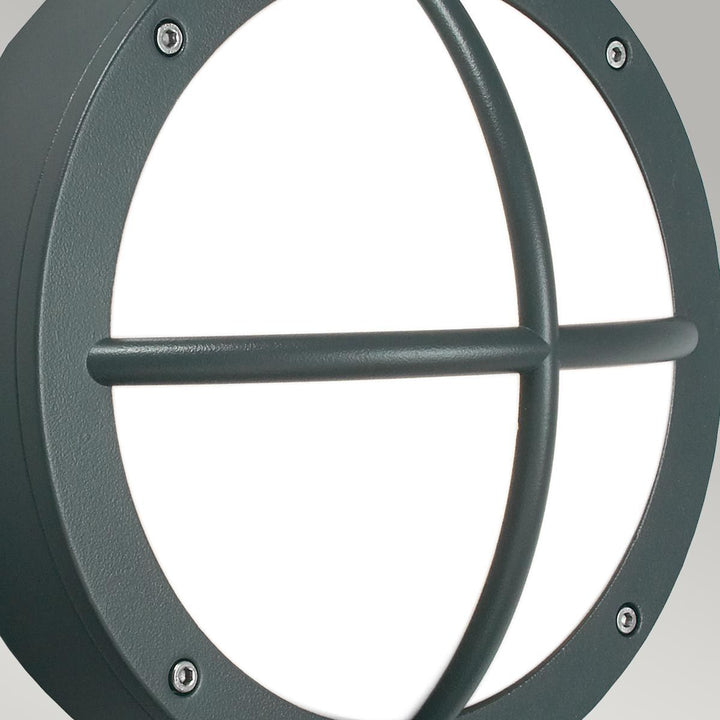 Elstead Lighting Rondane LED Wall/Ceiling Light       RONDANE-LED-GR Graphite