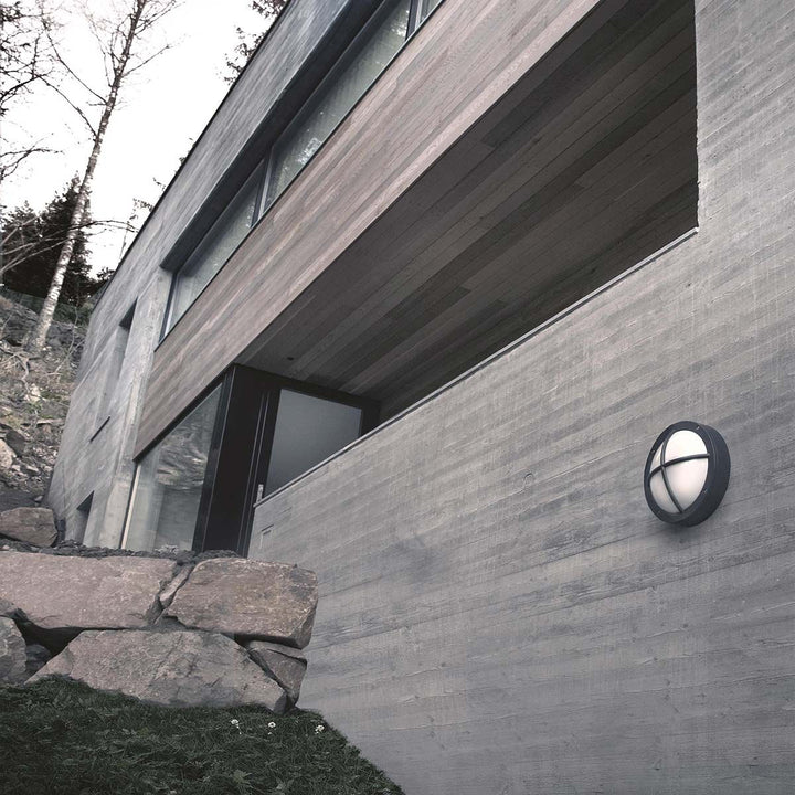 Elstead Lighting Rondane LED Wall/Ceiling Light       RONDANE-LED-GR Graphite