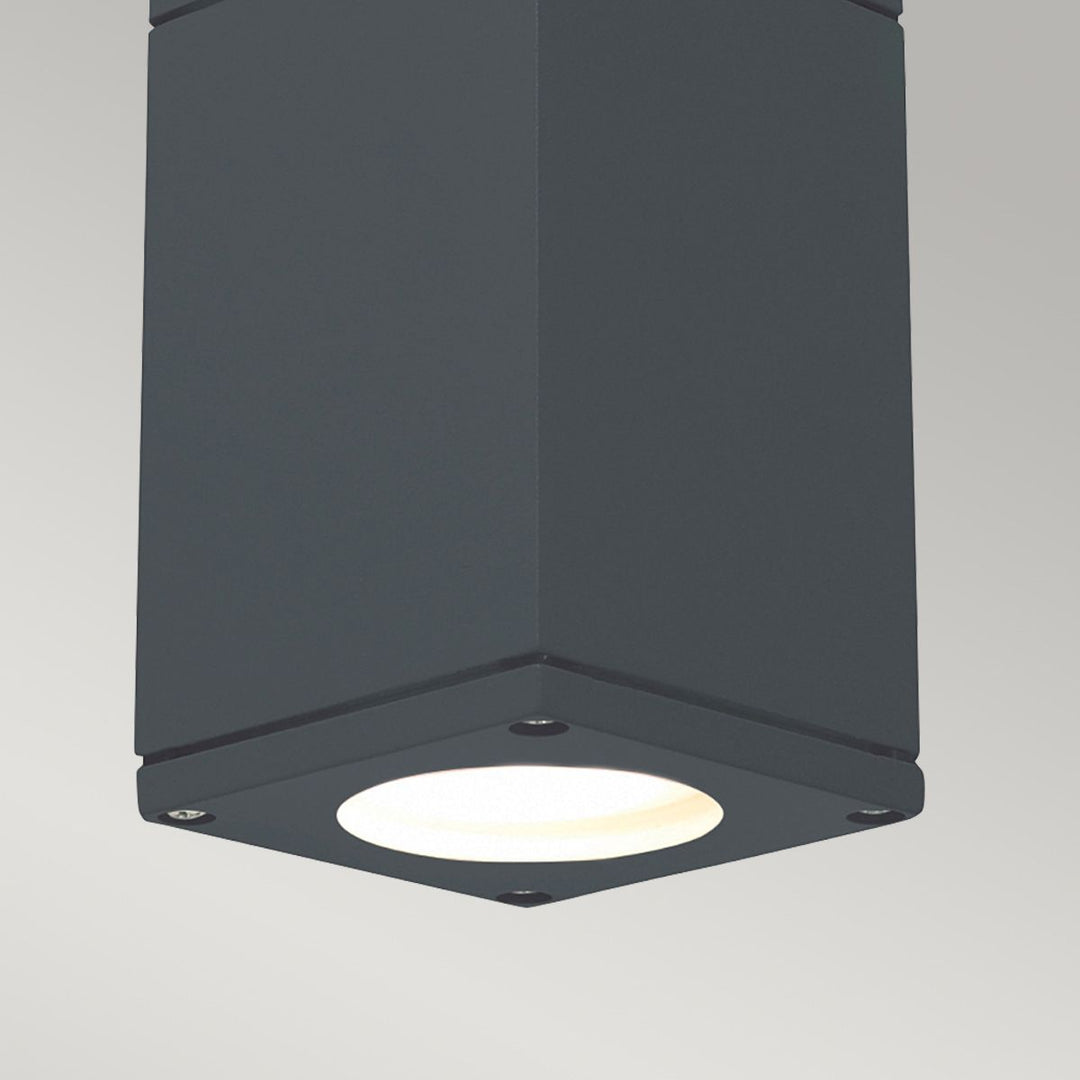 Elstead Lighting Sandvik 1 Light Down Ceiling Light      SANDVIK-LEDF-GR Graphite