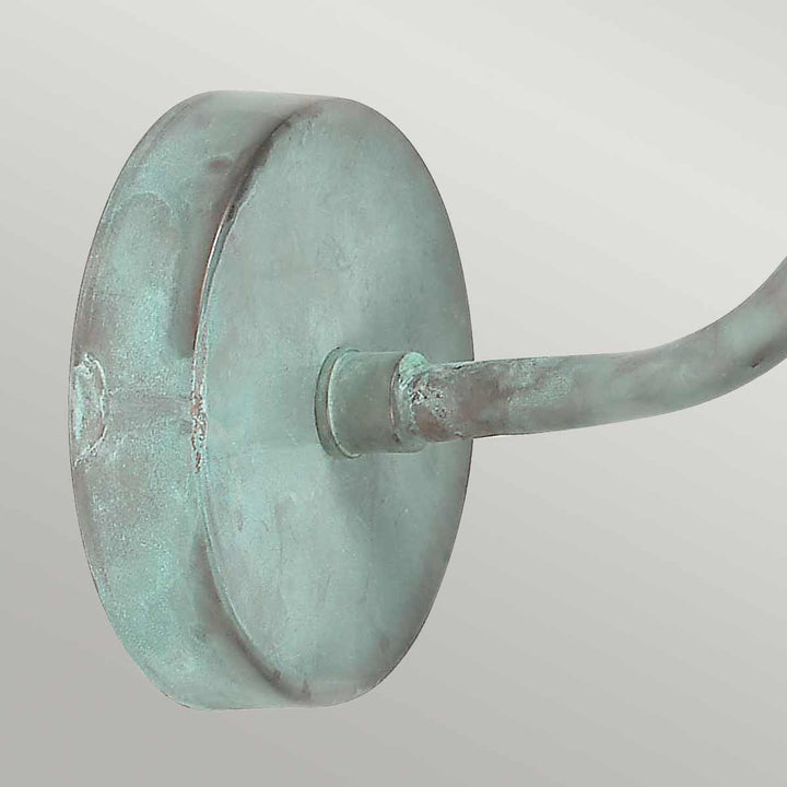 Norlys Sheldon 1 Light Wall Lantern SHELDON-V Verdigris