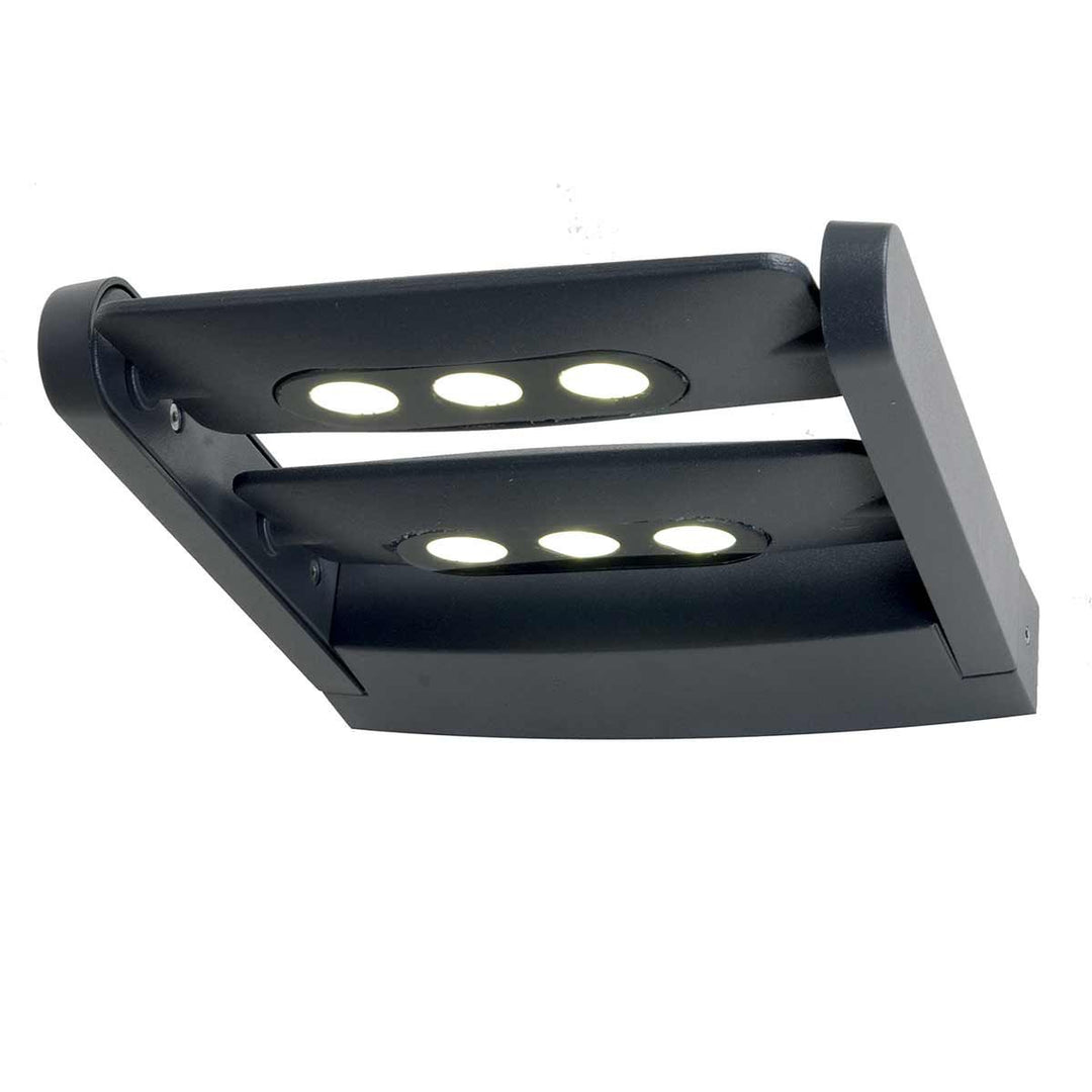 Norlys Sigmund 6 Light Wall Light SIGMUND-6W Graphite