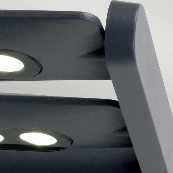Norlys Sigmund 6 Light Wall Light SIGMUND-6W Graphite