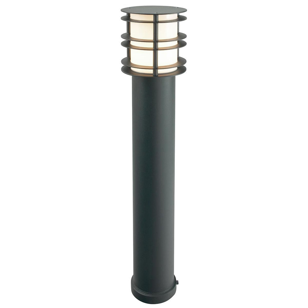 Elstead Lighting Stockholm 1 Light Large Bollard - Black ST-BOL-L-E27-BLK Black