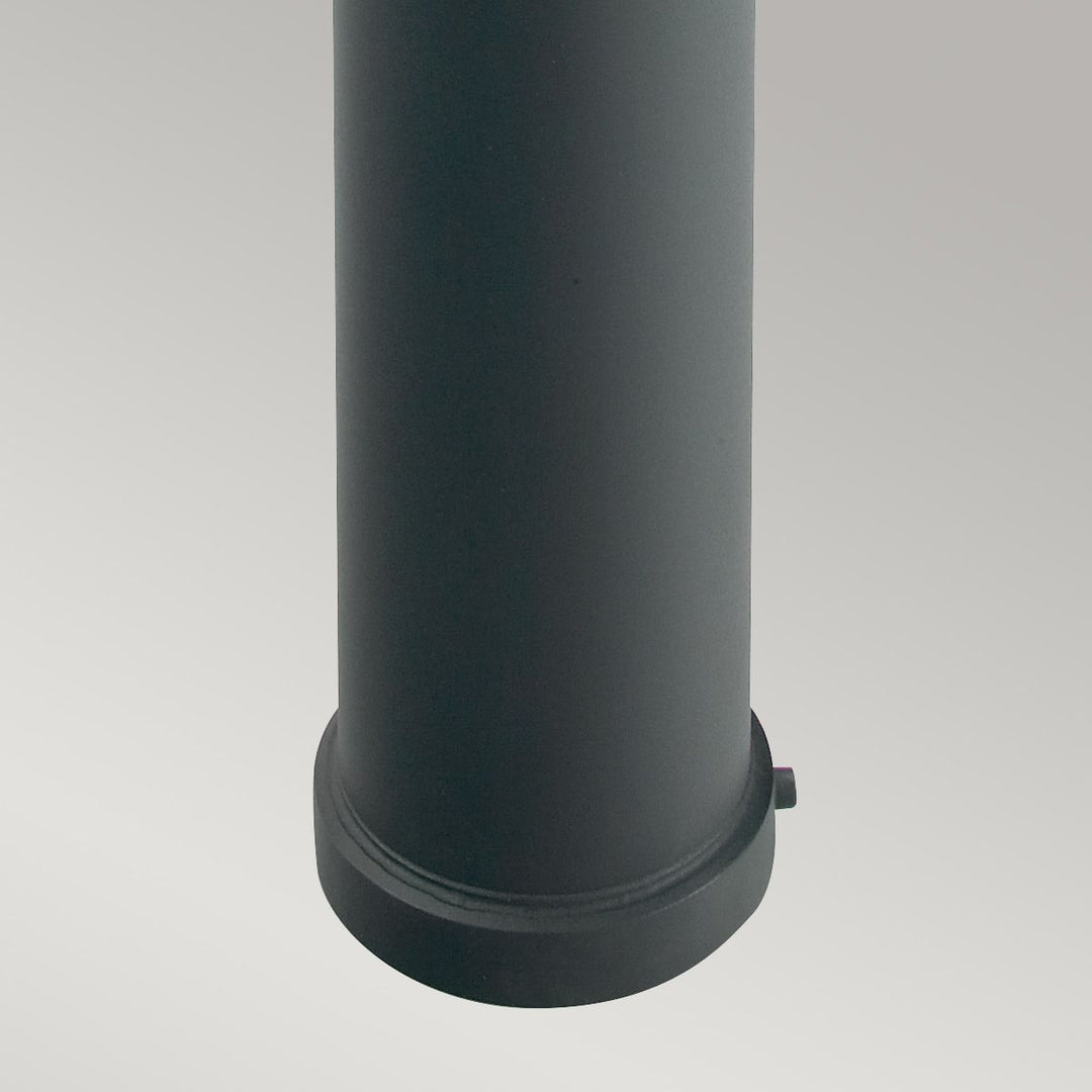 Elstead Lighting Stockholm 1 Light Large Bollard - Black ST-BOL-L-E27-BLK Black