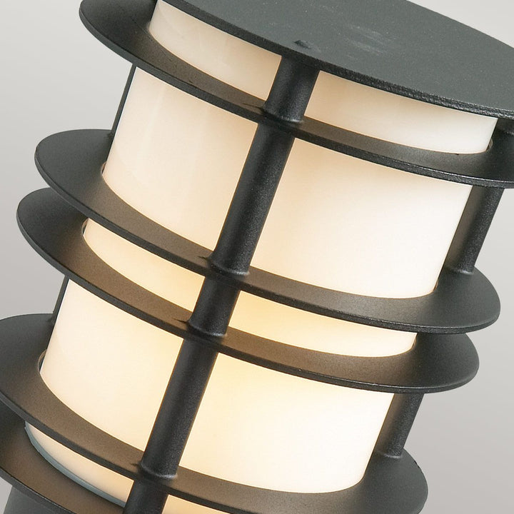 Elstead Lighting Stockholm 1 Light Medium Bollard - Black ST-BOL-M-E27-BLK Black