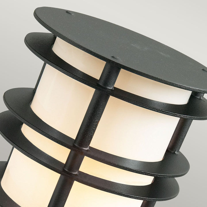 Elstead Lighting Stockholm 1 Light Small Bollard - Black ST-BOL-S-E27-BLK Black