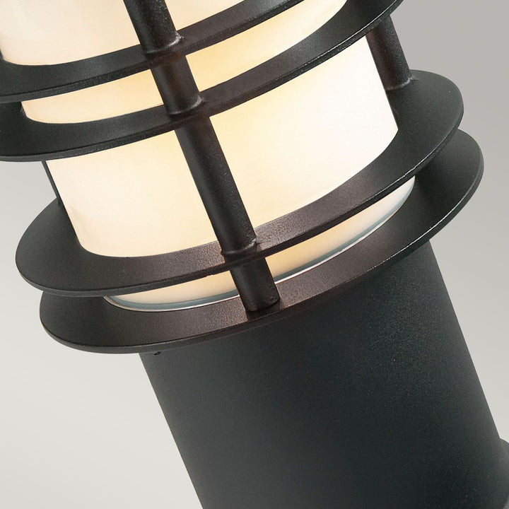 Elstead Lighting Stockholm 1 Light Small Bollard - Black ST-BOL-S-E27-BLK Black