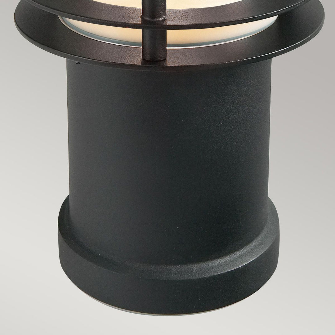 Elstead Lighting Stockholm 1 Light Small Bollard - Black ST-BOL-S-E27-BLK Black