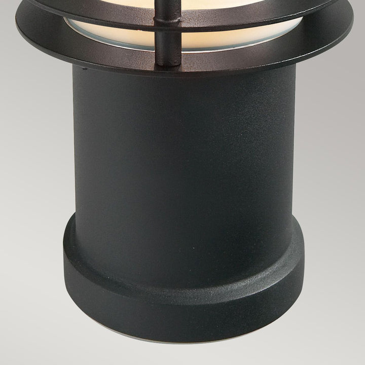 Elstead Lighting Stockholm 1 Light Small Bollard - Black ST-BOL-S-E27-BLK Black