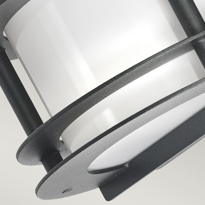 Elstead Lighting Stockholm 1 Light Flush Light - Black With Opal Glass ST-FLU-E27-BLK-O Black