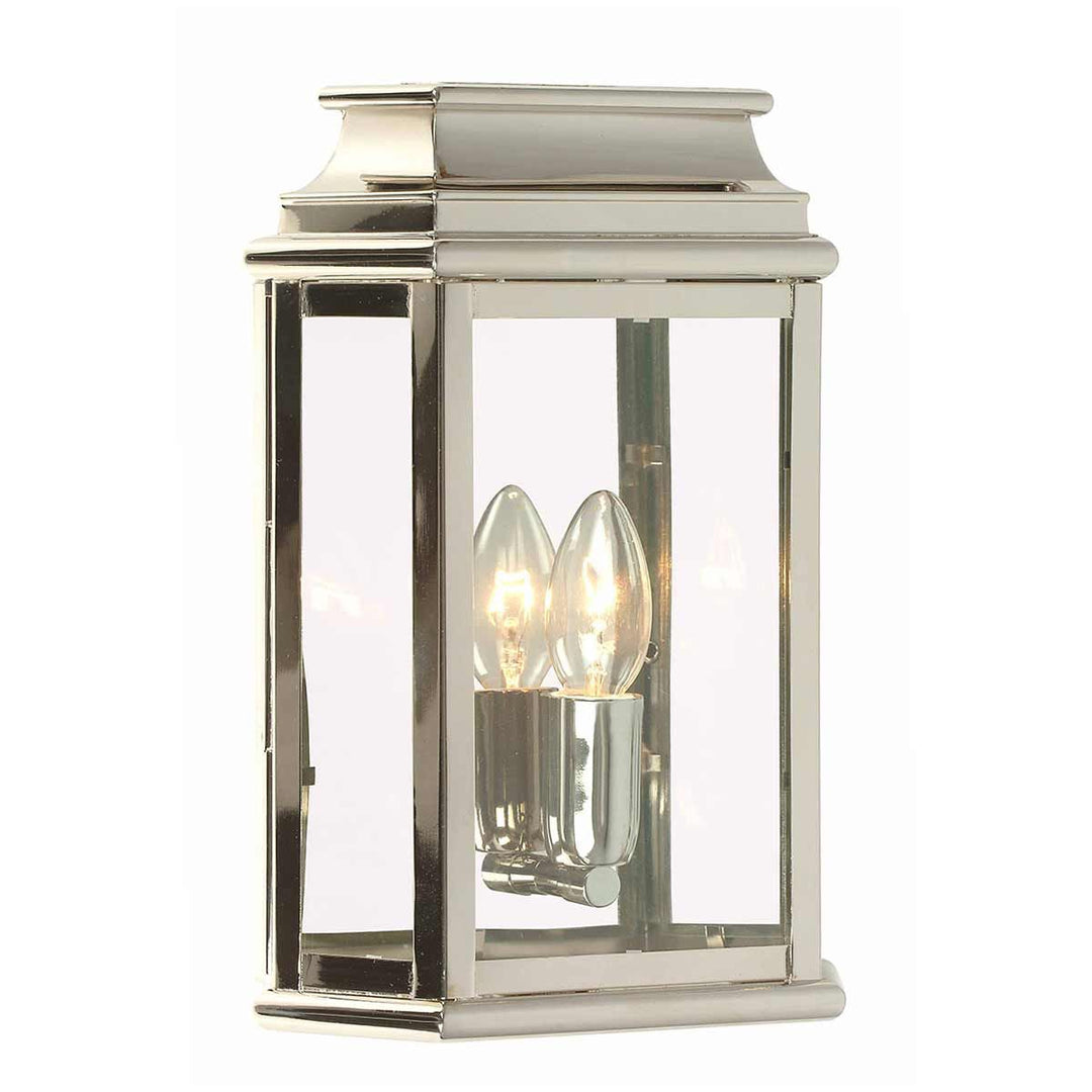 Norlys St Martins 1 Light Wall Lantern  ST-MARTINS-PN Polished Nickel