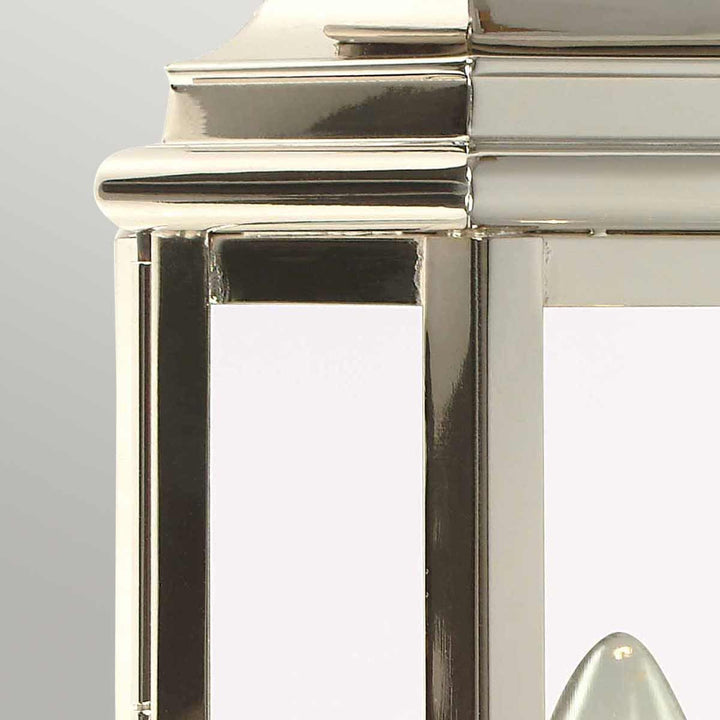 Norlys St Martins 1 Light Wall Lantern  ST-MARTINS-PN Polished Nickel
