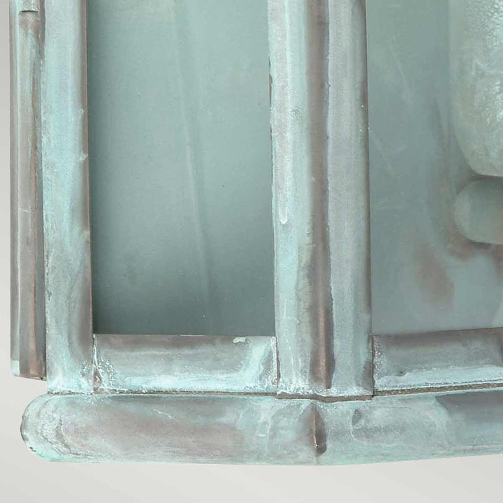 Norlys St Martins 1 Light Wall Lantern  ST-MARTINS-V Verdigris