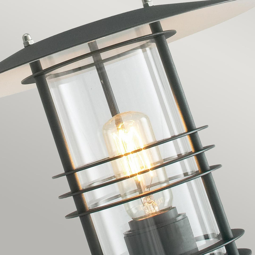 Elstead Lighting Stockholm 1 Light Wall Lantern - Black  ST1-BLACK Black