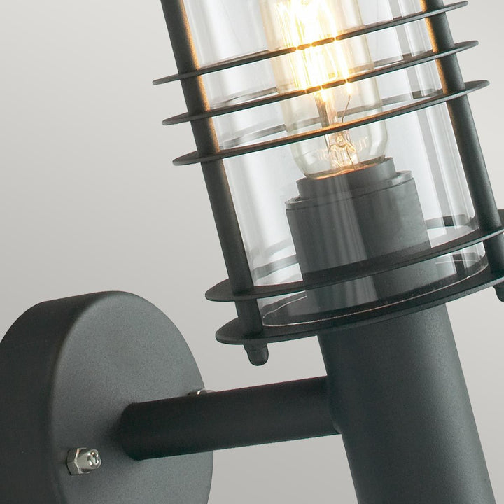 Elstead Lighting Stockholm 1 Light Wall Lantern - Black  ST1-BLACK Black
