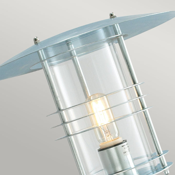 Elstead Lighting Stockholm 1 Light Grande Wall Lantern - Galvanised  ST1-G-GAL Galvanised