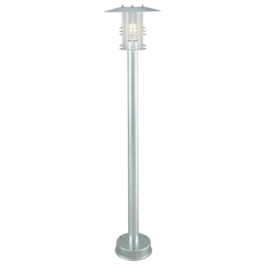 Elstead Lighting Stockholm 1 Light Pillar - Galvanised ST4-GALVANIZED Galvanised