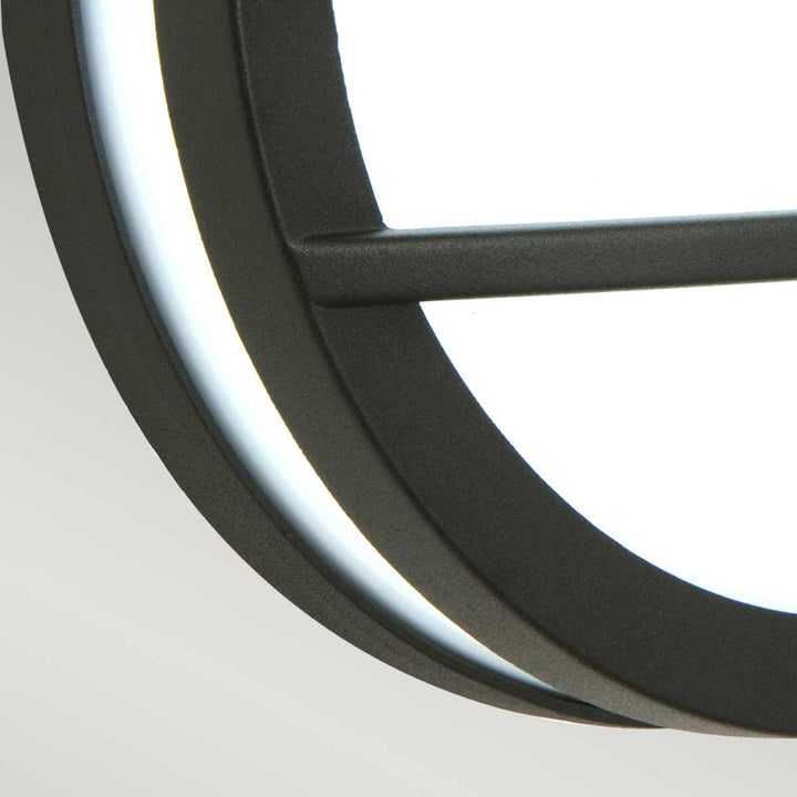 Norlys Sven 1 Light Wall/Ceiling Lantern  SVEN-1R Graphite