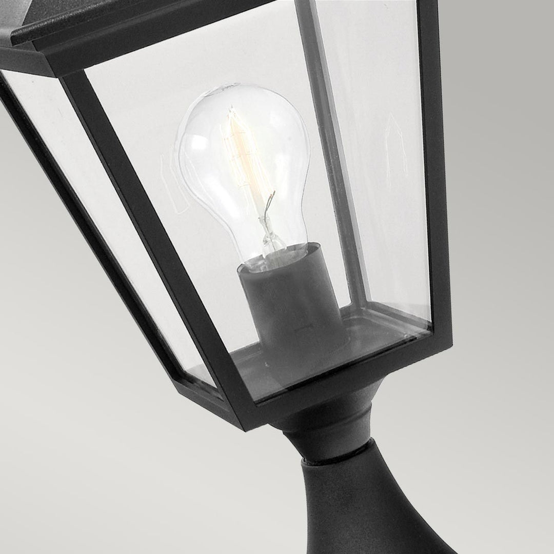 Elstead Lighting Turin 1 Light Pedestal - Black  T3-BLACK Black