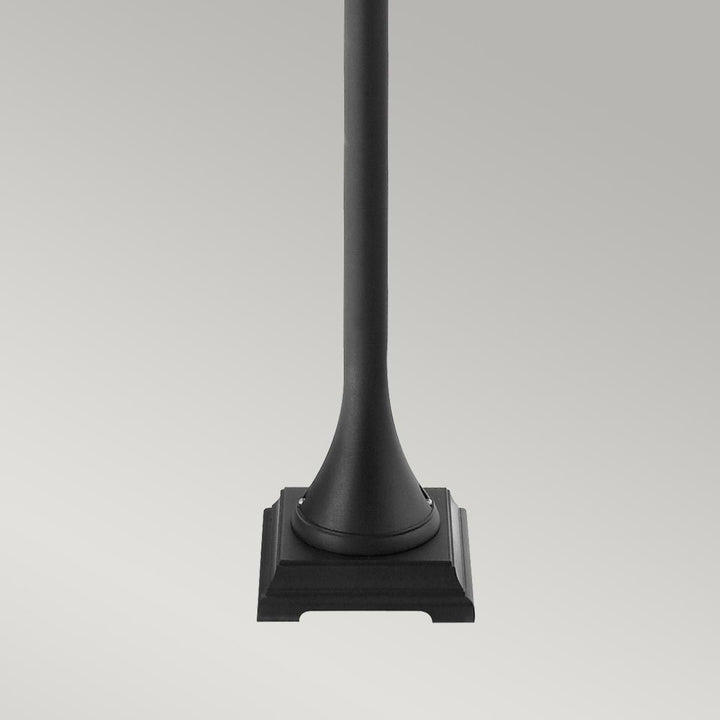 Elstead Lighting Turin 1 Light Pillar - Black  T4-BLACK Black