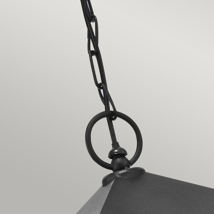 Elstead Lighting Turin 1 Light Chain Lantern - Black  T8-BLACK Black