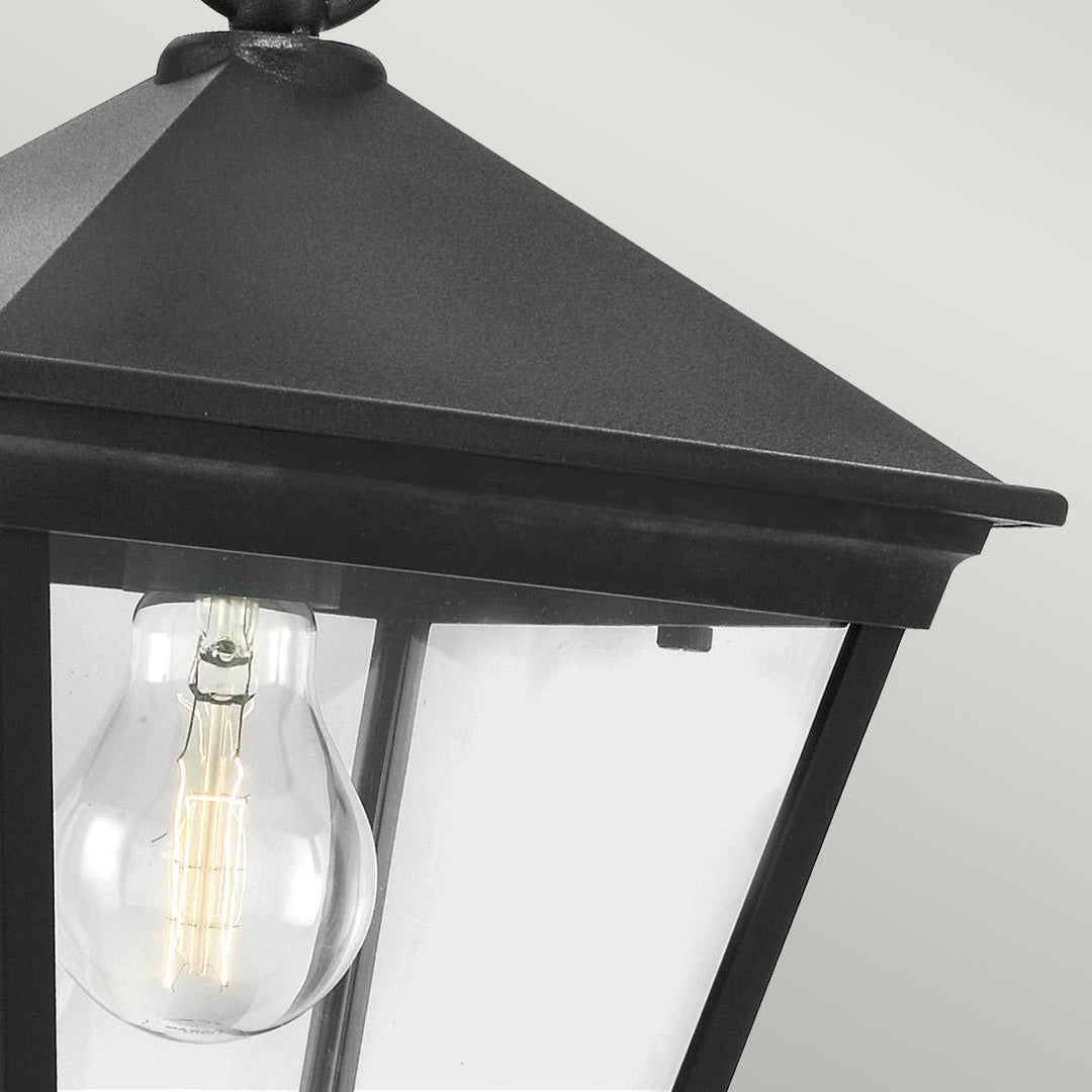Elstead Lighting Turin 1 Light Chain Lantern - Black  T8-BLACK Black