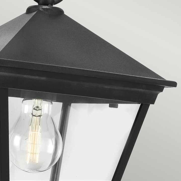 Elstead Lighting Turin 1 Light Chain Lantern - Black  T8-BLACK Black