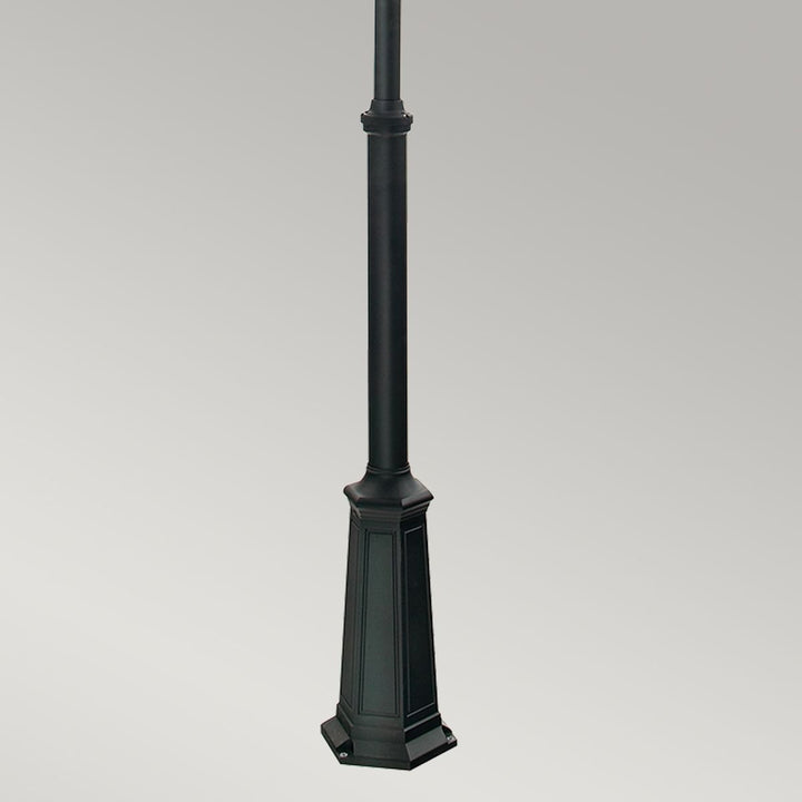 Elstead Lighting Valencia Grande 2 Light Twin Head Lamp Post  VG6-BLACK Black