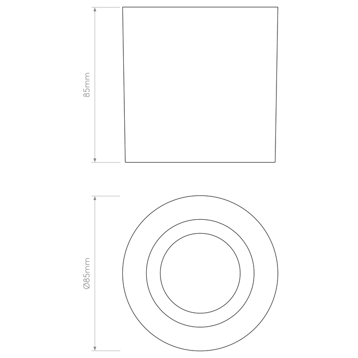 Image of Astro Kos Round, supplied by Prisma Lighting