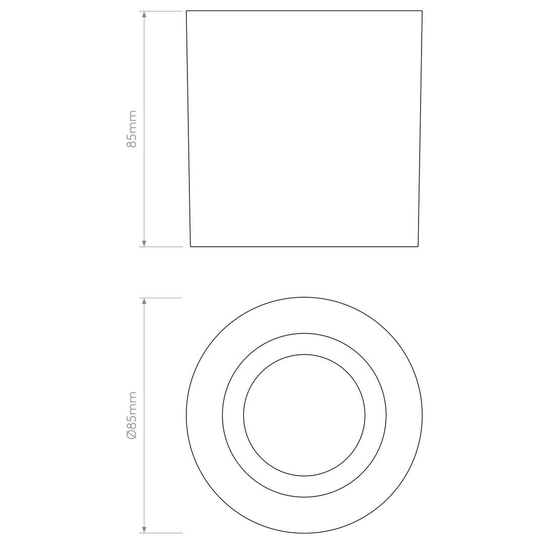Image of Astro Kos Round, supplied by Prisma Lighting