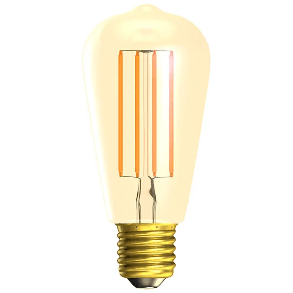 LED Vintage Squirrel Cage Bulb - 4W 2000K Amber (Dimmable - ES)