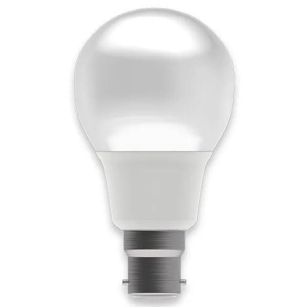 9W LED Dimmable GLS Lamp - 4000K, Opal BC