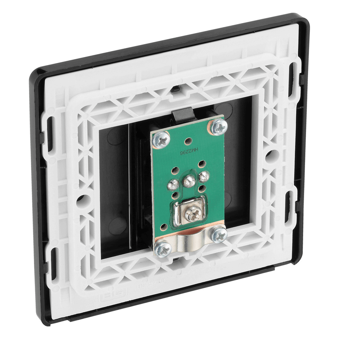 Evolve Single Socket for TV or FM Co-Axial Aerial Connection