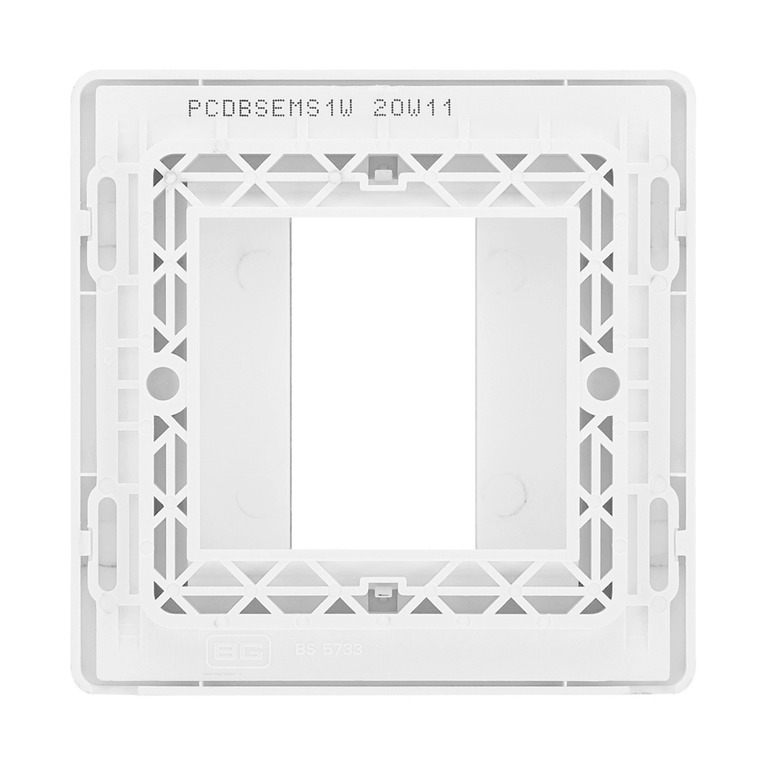 Evolve Single Front Plate (25 X 50) - Prisma Lighting