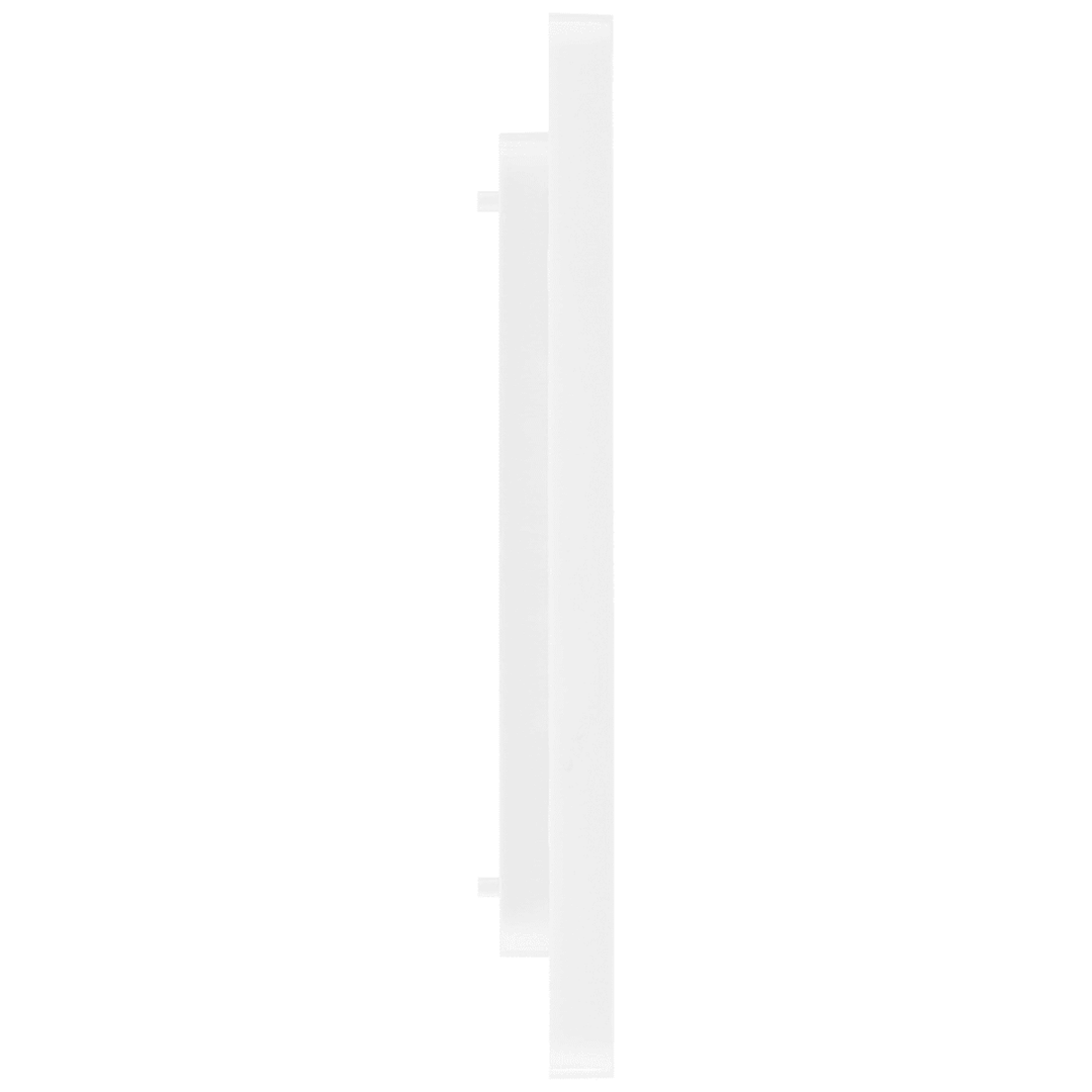 Evolve Quadruple Rectangle Front Plate (100 X 50) - Prisma Lighting