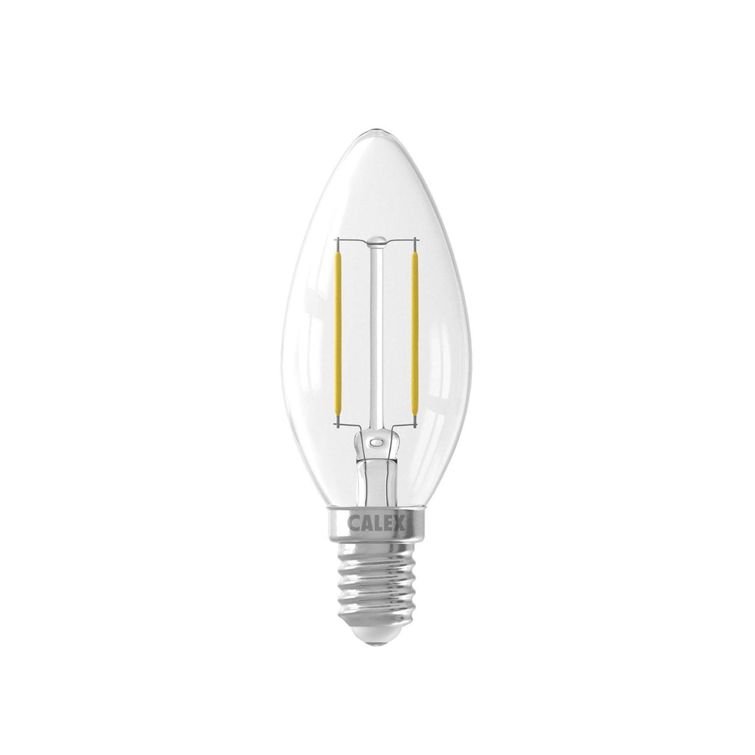 Calex Candle SES/E14 LED Filament Lamp 2W - Prisma Lighting