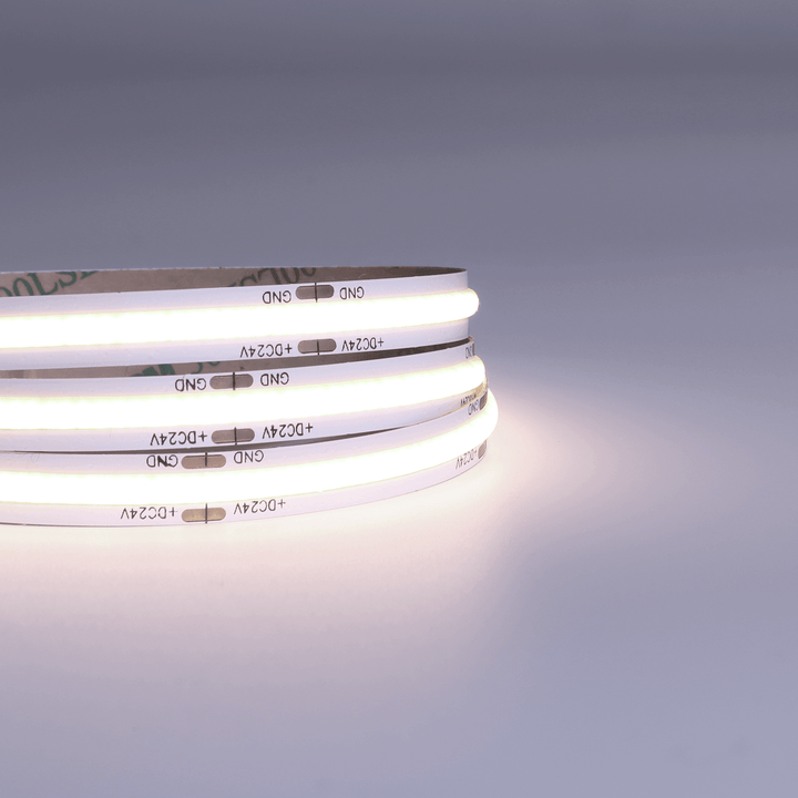 COB LED Strip Dotless Cool White 4000K High Brightness 10W 24V IP20