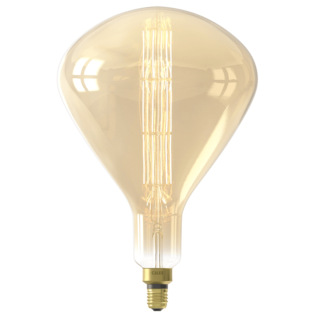 Calex Sydney Gold LED lamp 8W 2200K Dimmable - Prisma Lighting