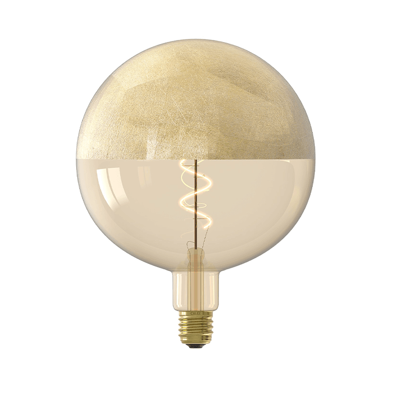 Gold Globe Pendant Light - Calex 2101000400 Kalmar Gold
