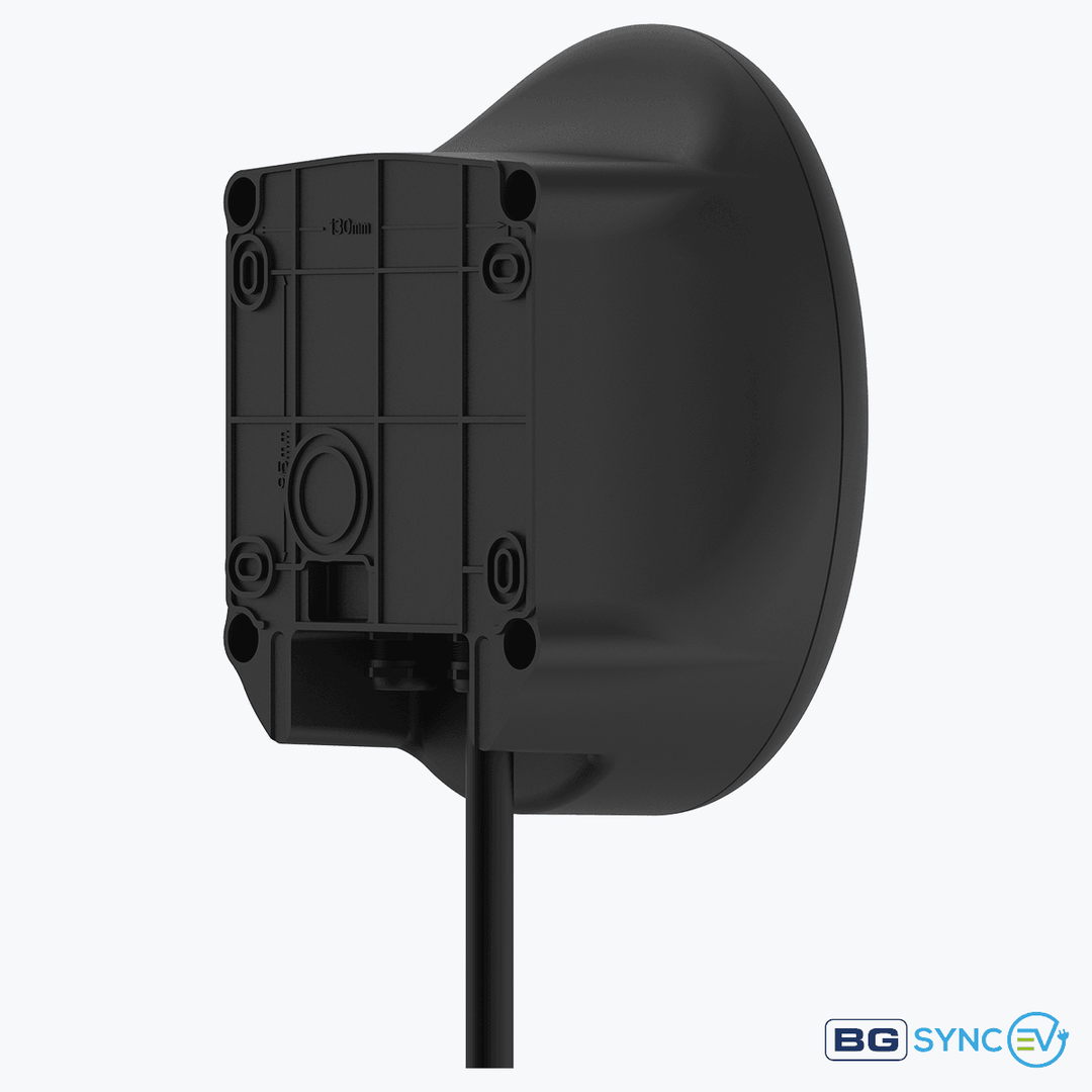 BG SyncEV 7.4kW Tethered Wall Charger with 7.5 metres Type 2 Wifi - Prisma Lighting