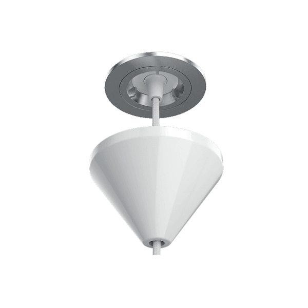 GU10+ Downlight to pendant Conical Ceiling Rose
