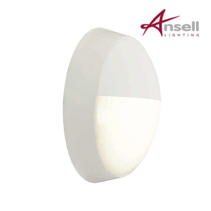 Ansell Helder LED CCT Circular Bulkhead 12W White Eyelid