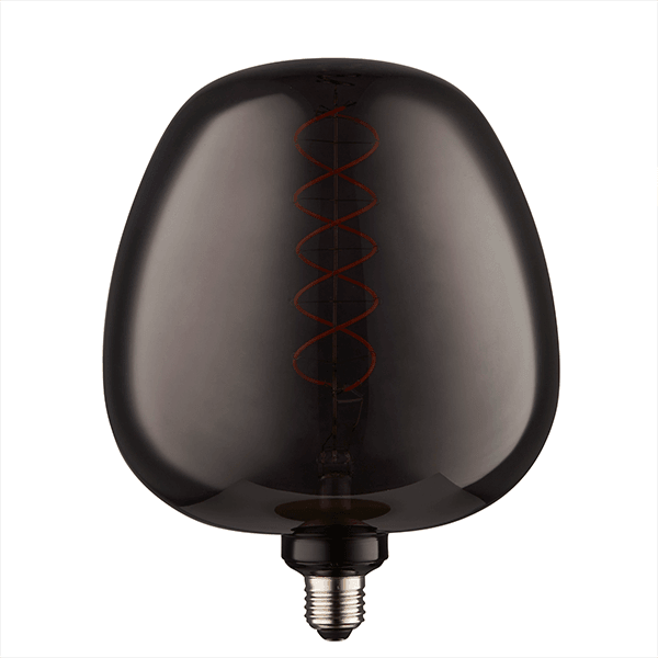 Helix E27 Smoked Tinted Glass Filament Bulb - Prisma Lighting