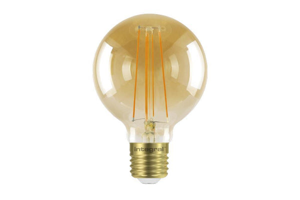 Sunset Light Bulb G80 - Vintage Globe Edison Screw Cap