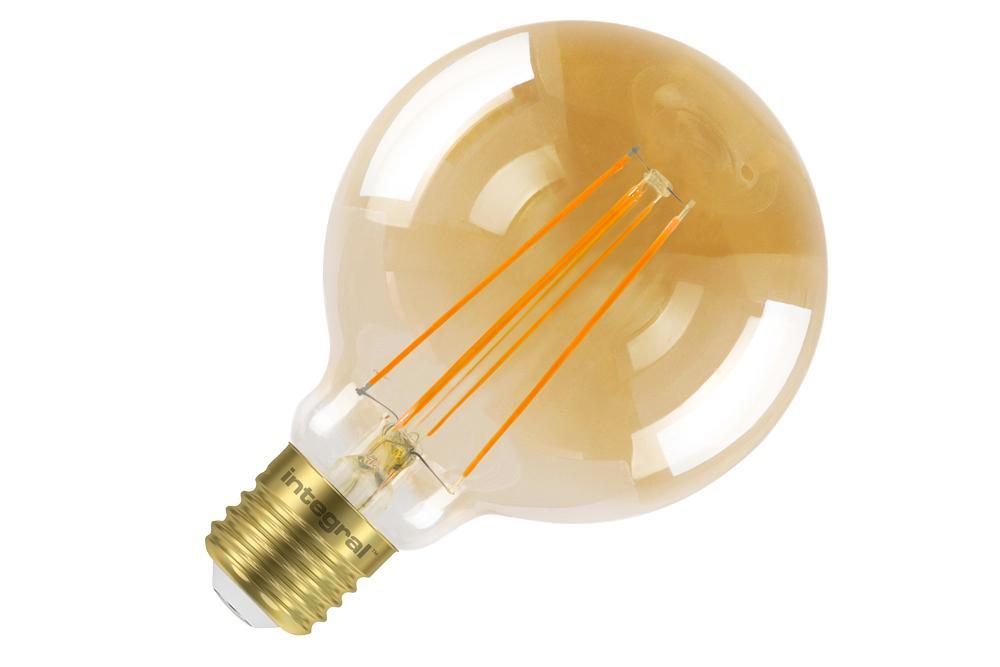 Sunset Light Bulb G95 - Vintage Globe Edison Screw Cap